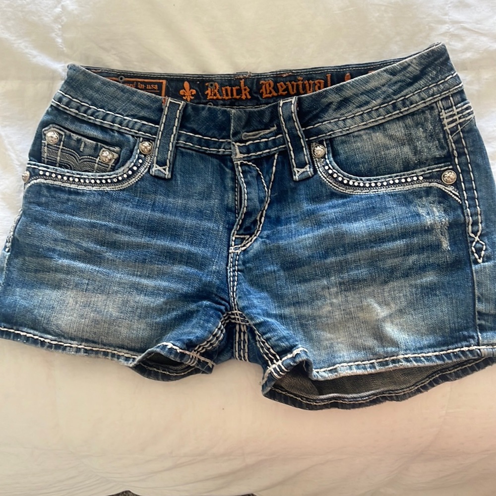 ROCK REVIVAL KAI SHORTS